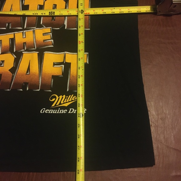 Vtg 90s MGD Racing Miller Nascar Beer Tank Top L - Picture 9 of 9